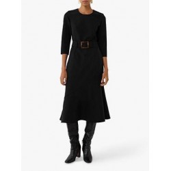 Black dress with belt sizes 6-16